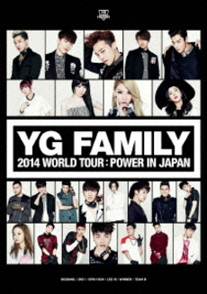 Various Artists<br>YG FAMILY WORLD TOUR 2014 -POWER- in Japan (DVD)