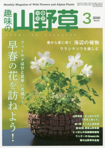 趣味の山野草２０２０年３月号栃の葉書房