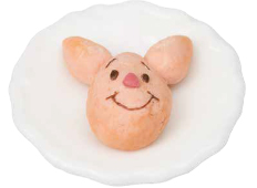 38921 Disney 廸士尼迷你美食 樹脂粘土製作集 - 第7號 Piglet 麵包  (書店版)