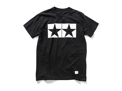 [TAMIYA × JUN WATANABE / ZOZOTOWN] Tamiya Mark T-shirt ver.2 黑色 (S)