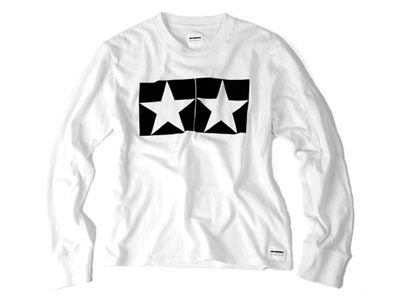[TAMIYA × JUN WATANABE / ZOZOTOWN] Tamiya Mark 長袖T-Shirt 白色 (XL)