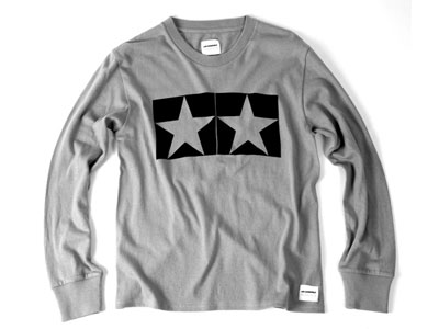 [TAMIYA × JUN WATANABE / ZOZOTOWN] Tamiya Mark 長袖T-Shirt 灰色 (XL)