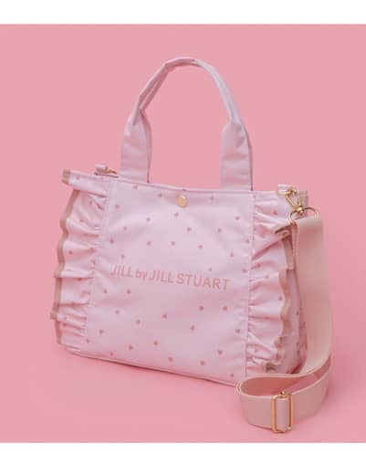 ＪＩＬＬ　ｂｙ　ＪＩＬＬ　ＳＴＵＡＲＴ　ＢＯＯＫ　ハートフリルバッグ　ＰＩＮＫ　ｖｅｒ．