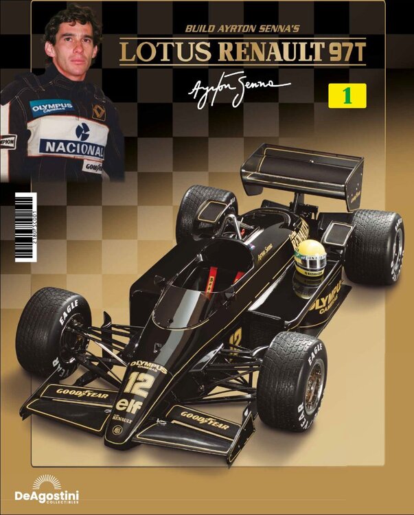 Lotus Renault 97T Ayrton Senna Model 第2回 (官網限定)