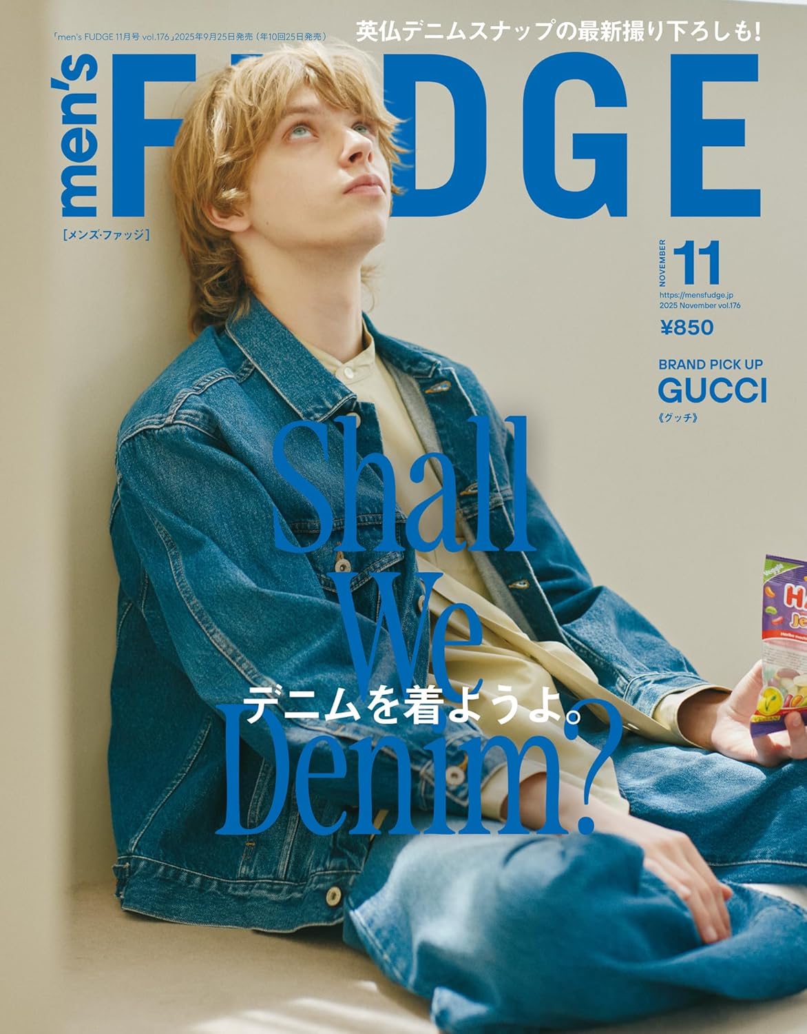18625 ｍｅｎ’ｓＦＵＤＧＥ（メンズファッジ）　２０２５年１１月号